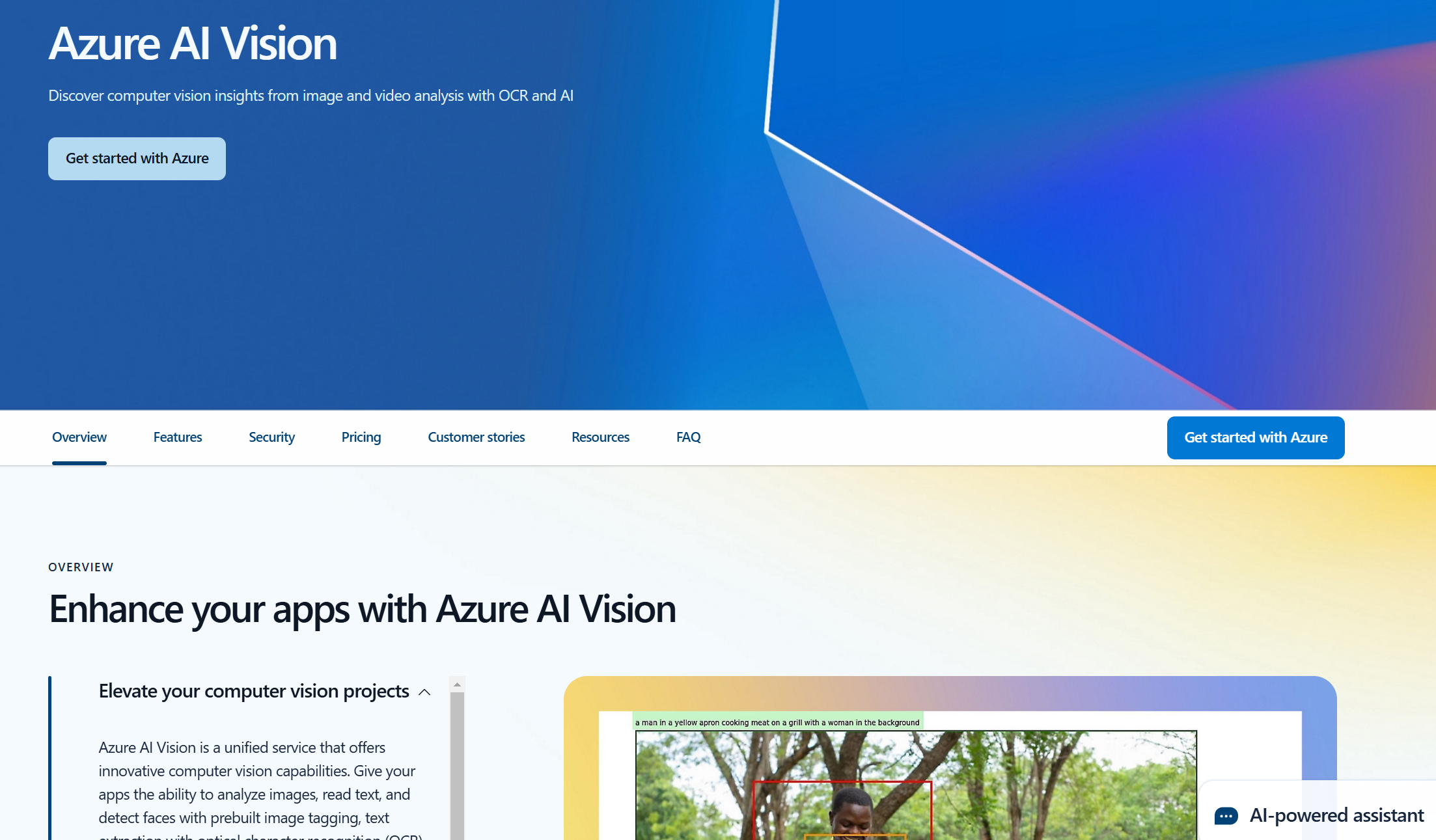 Azure AI Vision