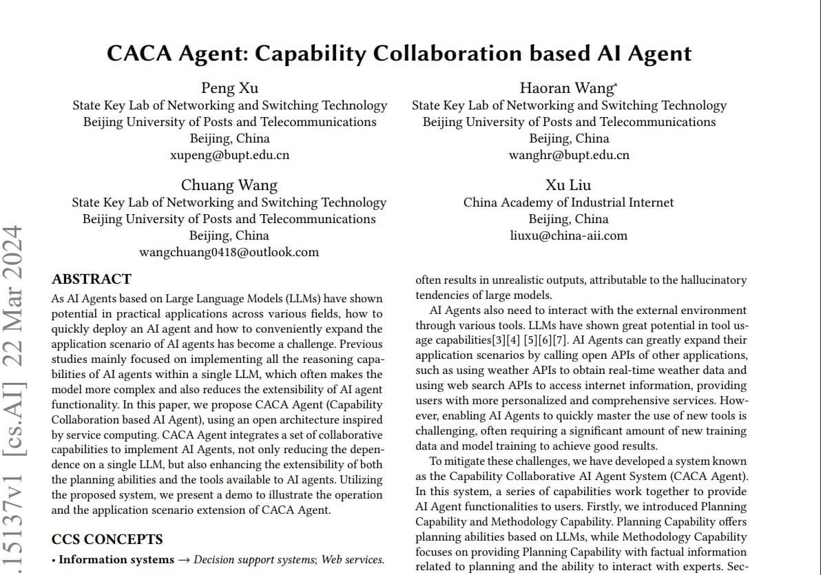 CACA Agent