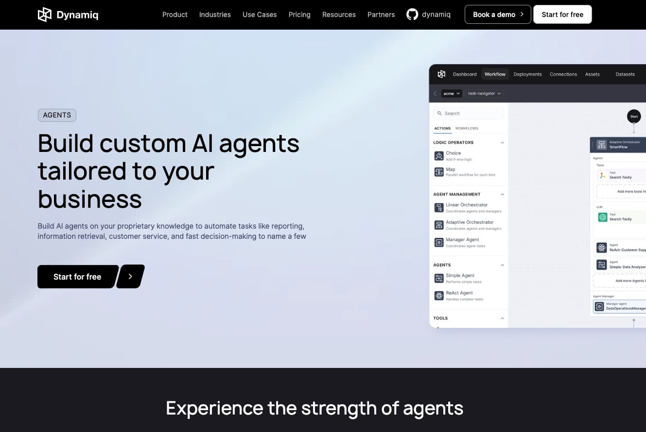 Dynamiq AI Agents