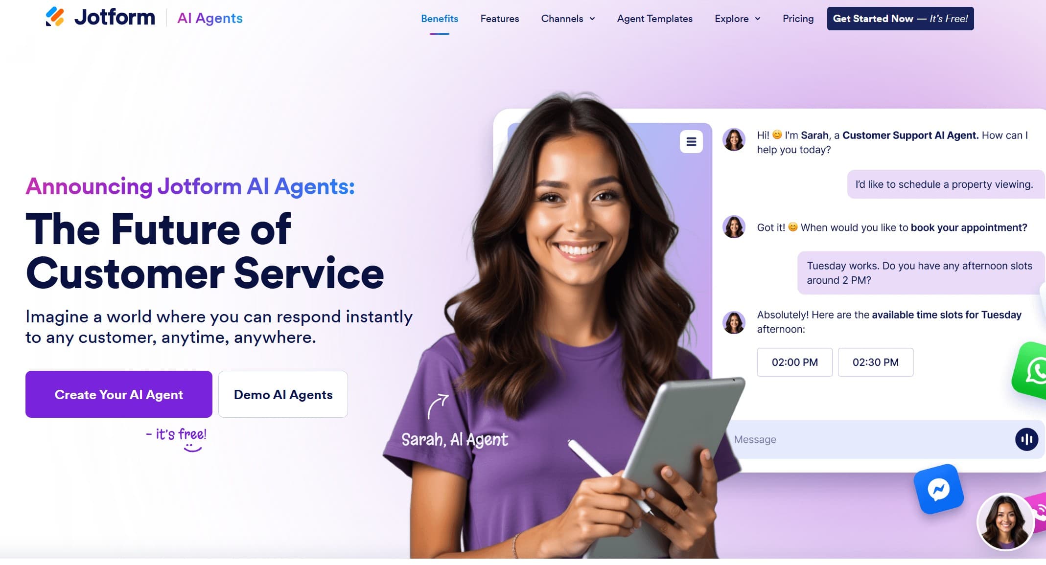 Jotform AI Agents