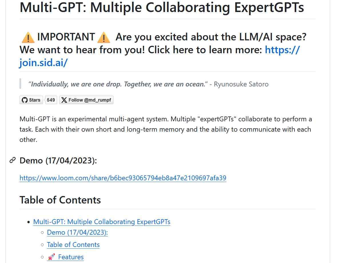 Multi-GPT