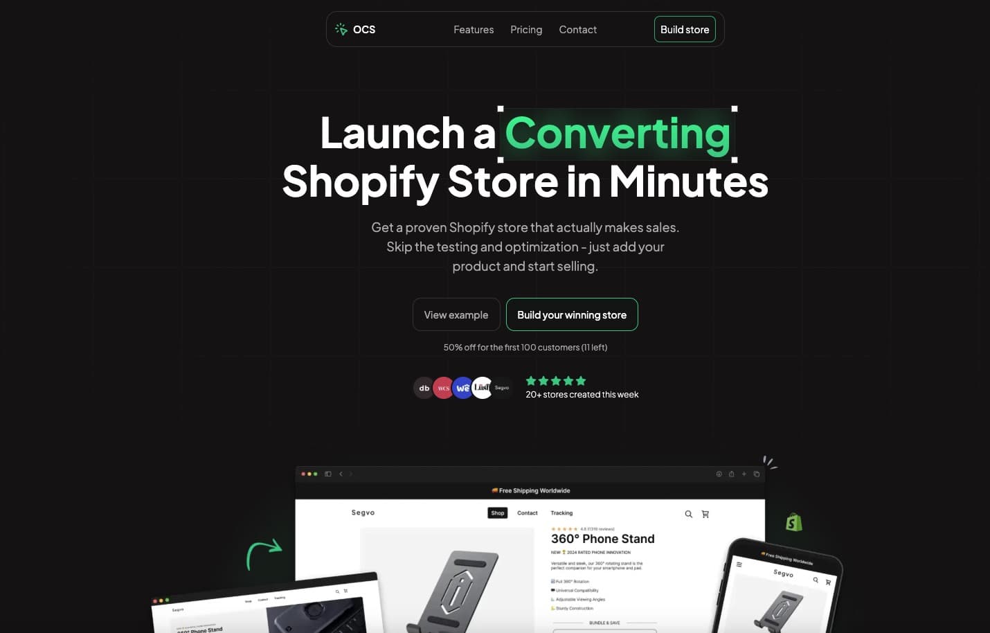 One Click Store