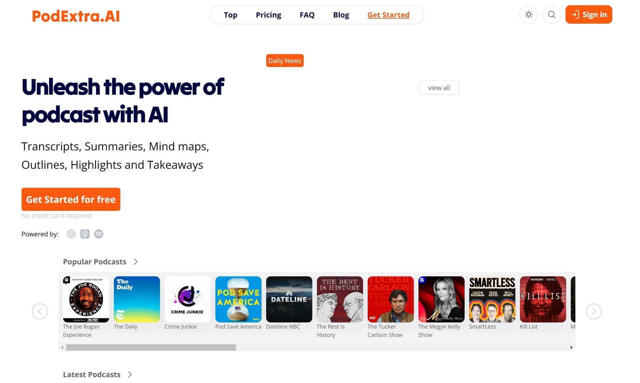 PodExtra AI