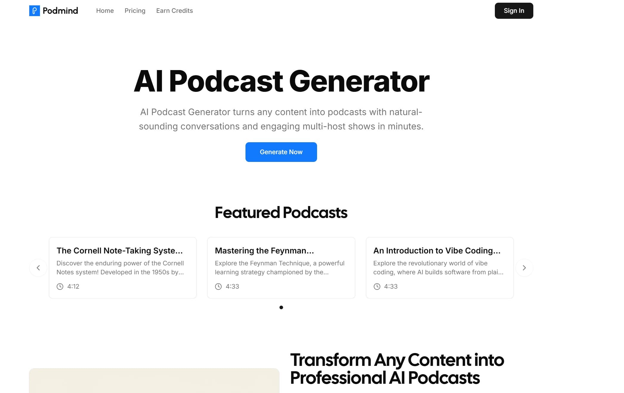 Podmind