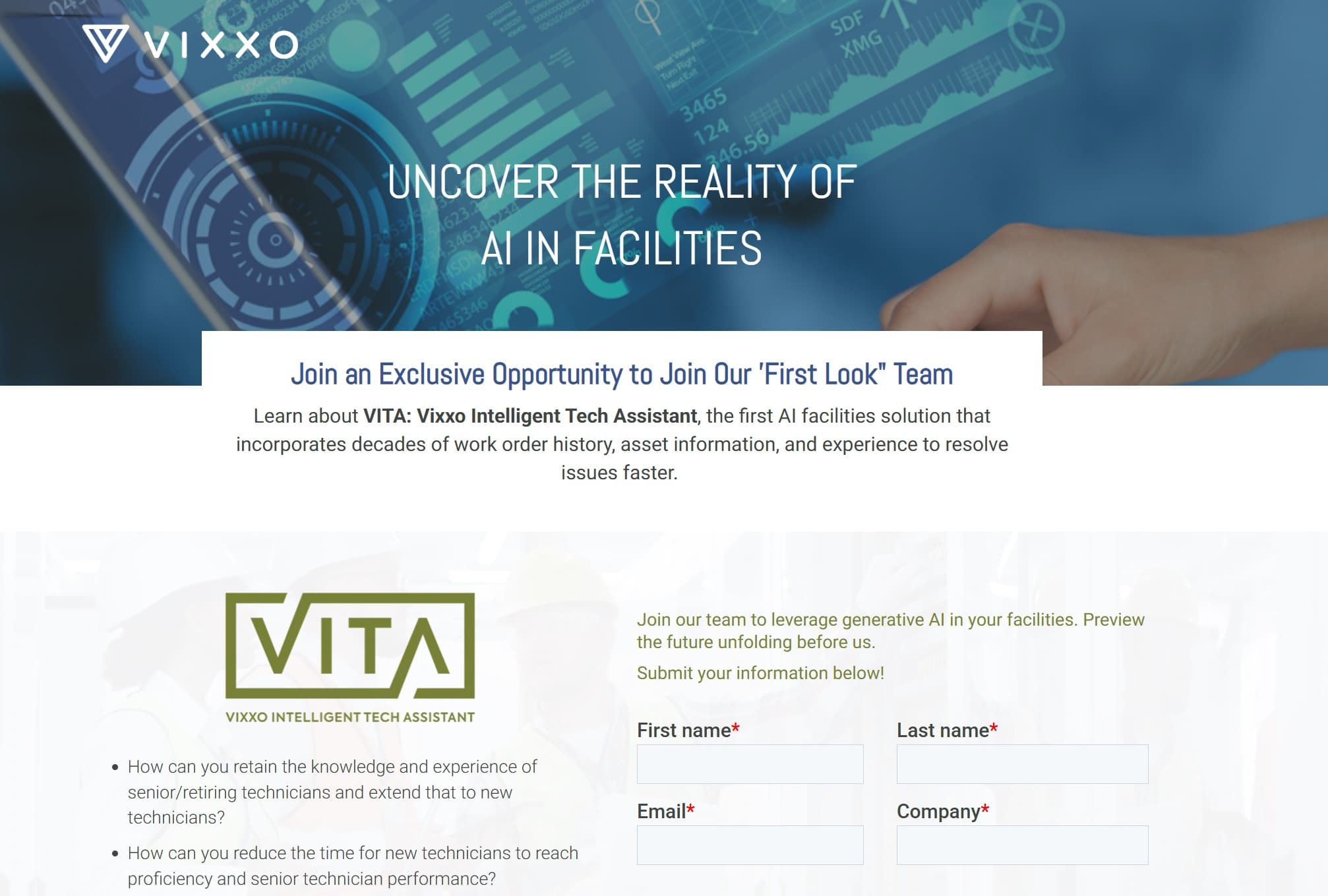 Vixxo Intelligent Technical Assistant (VITA)